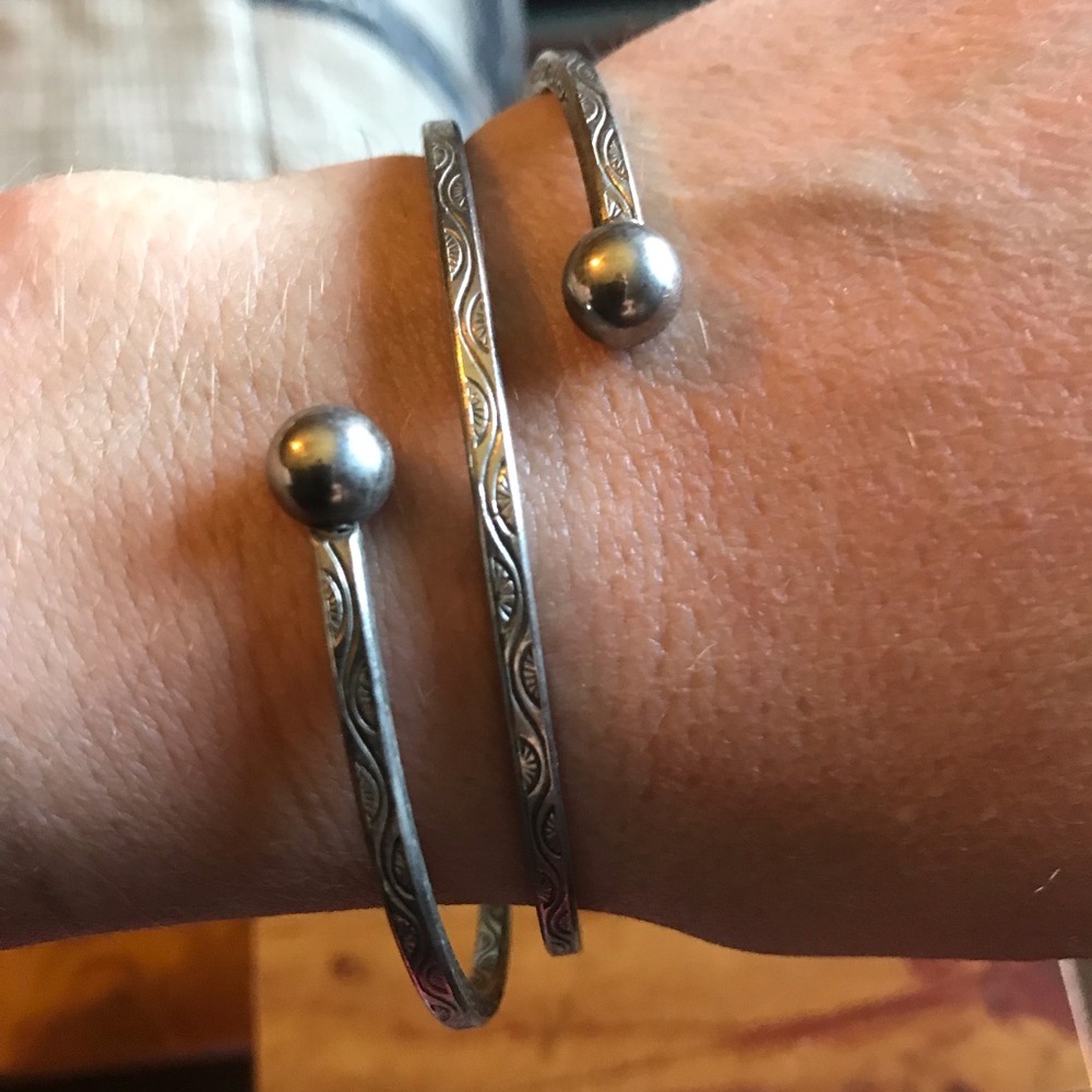 Aztec sterling Silver vintage Bracelet